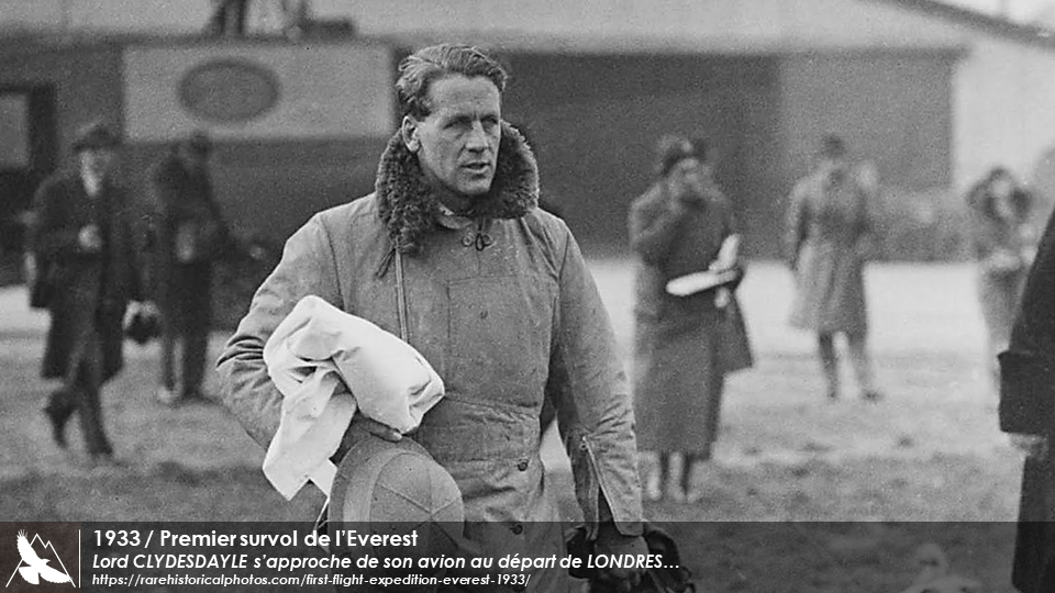 3 et 9 avril 1933 – Premiers survols de l'Everest par l'expédition Houston – Pilote de montagne